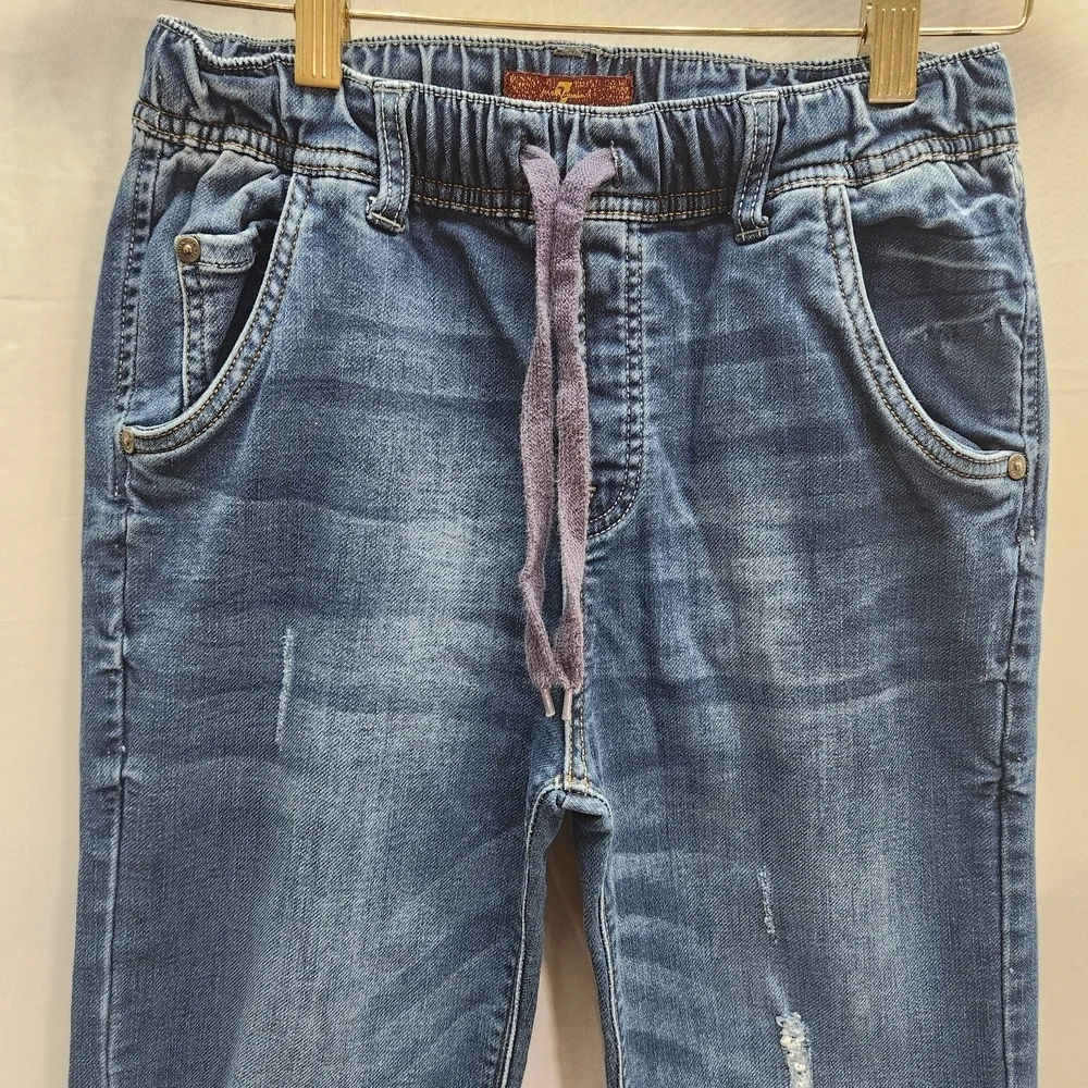 7 For All Mankind Kids Blue Joggers Size 16